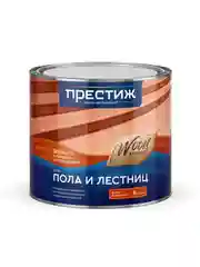 Эмаль ПФ-115 для металла и дерева Престиж, алкидная, глянцевая, 1,9 кг, синяя