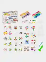 Аквамозаика, 30 цветов, 3000 бусин, в колорбоксе, ЮНЛАНДИЯ, 663780