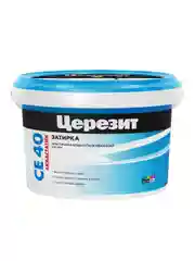 Затирка Церезит (Ceresit) CE 40 Aquastatic №60, темный шоколад, 2 кг