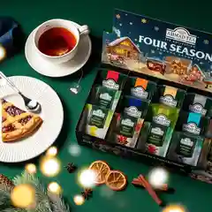 Чай Ahmad Tea "Four Seasons", чайное ассорти, 15 вкусов, подарочный набор, 90 пакетиков