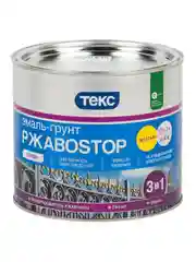 Грунт-эмаль по ржавчине Текс Профи РжавоStop, глянцевая, 2 кг, желтая