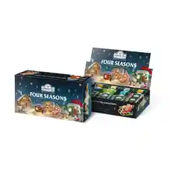 Чай Ahmad Tea "Four Seasons", чайное ассорти, 15 вкусов, подарочный набор, 90 пакетиков