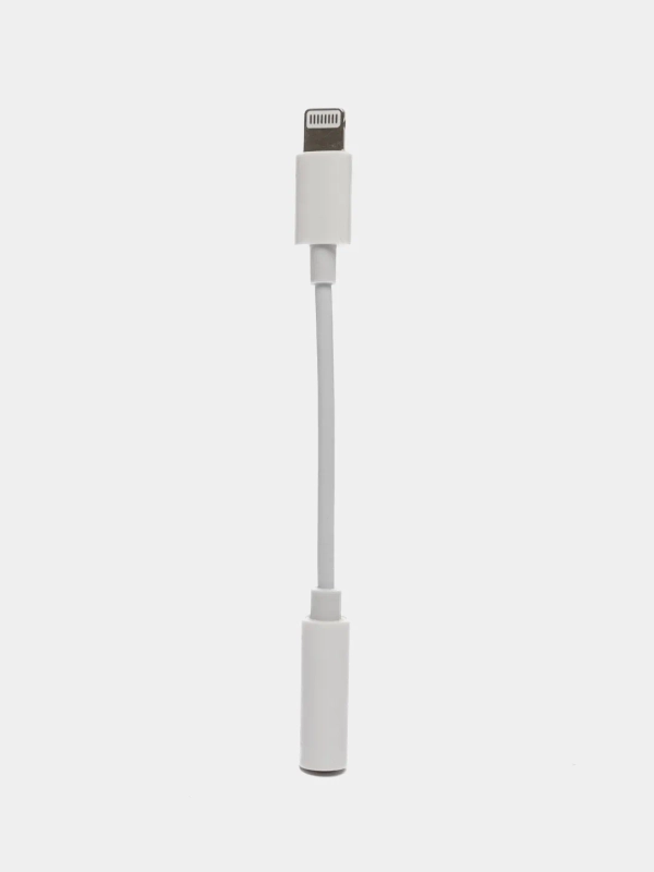 Переходник для наушников для iPhone, Lightning, 3,5 мм