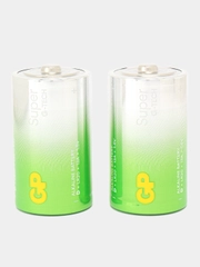 Батарейки GP Super G-Tech LR20 (D) 2 шт, алкалиновые, для газовой колонки