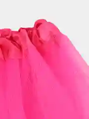 Фуксия комплект для малышей, набор юбка и повязка на голову, юбка пачка и повязка с цветком