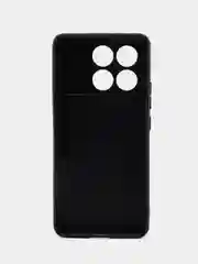 Белый чехол для Xiaomi Poco X6 Pro с принтом, с рисунком (Сяоми Поко Х6 Про/Икс 6 Про)