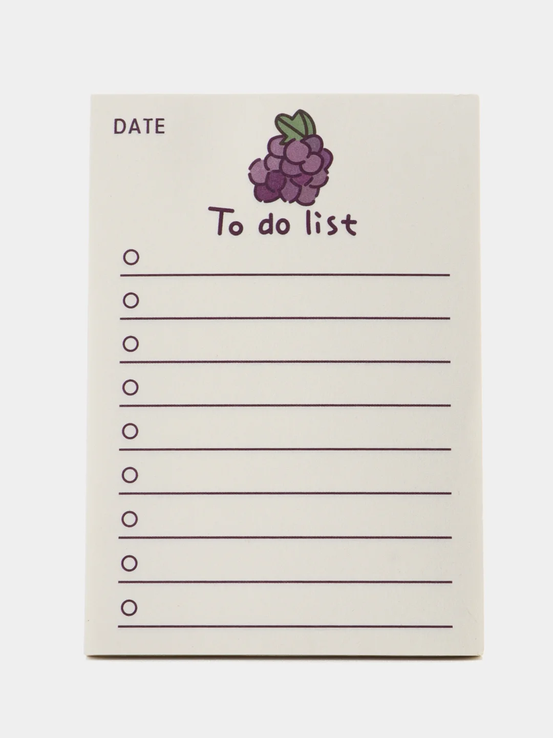 Аметистовый мини блокнот с отрывными листами to do list, планер