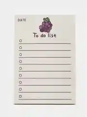 Аметистовый мини блокнот с отрывными листами to do list, планер