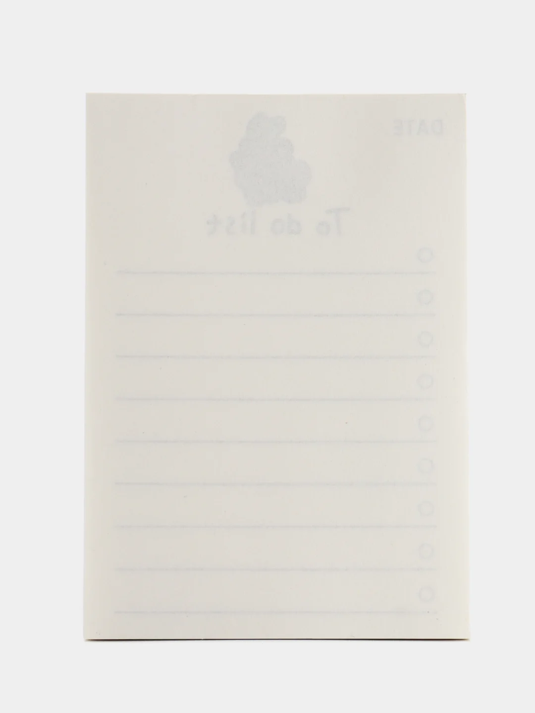 Аметистовый мини блокнот с отрывными листами to do list, планер