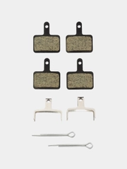Тормозные колодки для велосипеда дисковые BM-B01S Semi-metal (2 комплекта, 4 колодки)