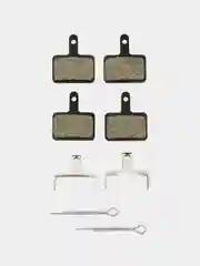 Тормозные колодки для велосипеда дисковые BM-B01S Semi-metal (2 комплекта, 4 колодки)