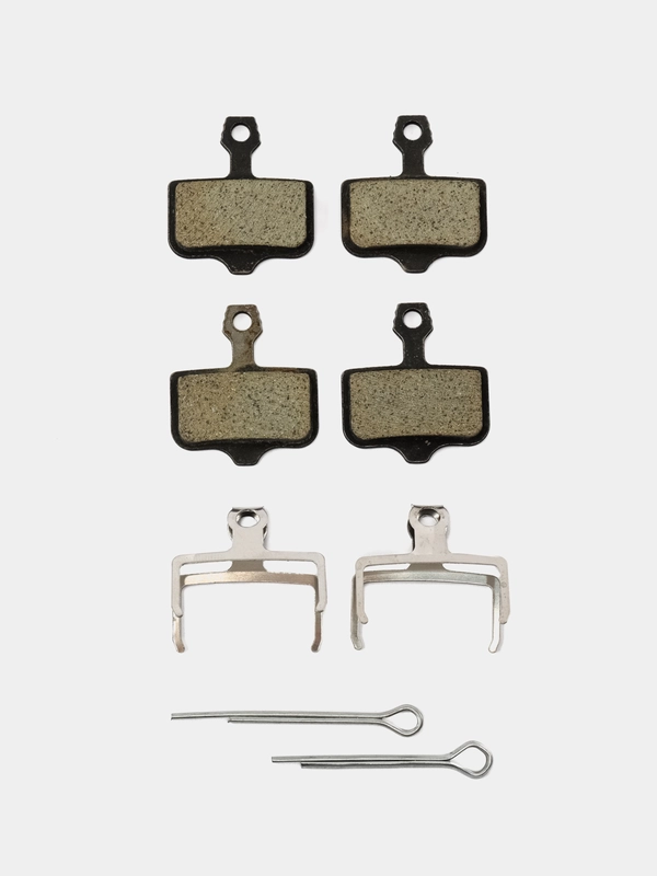 Тормозные колодки для велосипеда дисковые BM-07S (Semi - metal) (2 комплекта, 4 колодки)