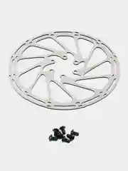 Тормозной диск для велосипеда Sram Centerline 180 мм + 6 болтов, нержавеющая сталь