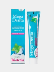 Индийская зубная паста тройная защита Tri-Activ, набор из 3 шт