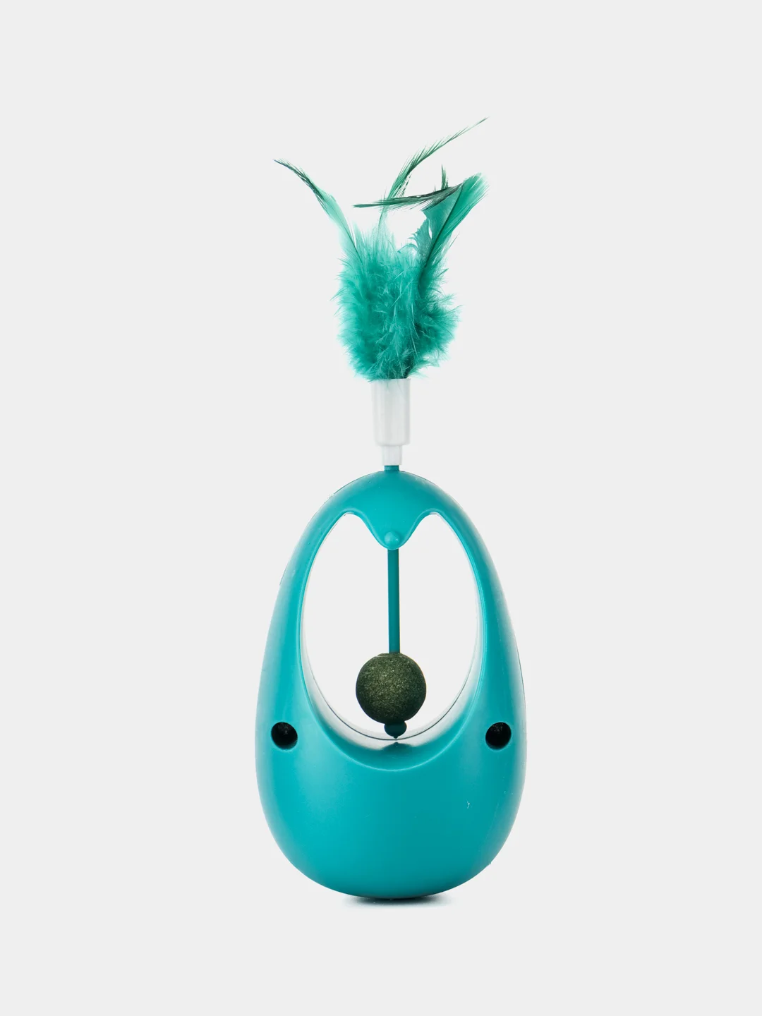 Игрушка для кошек неваляшка с кошачьей мятой