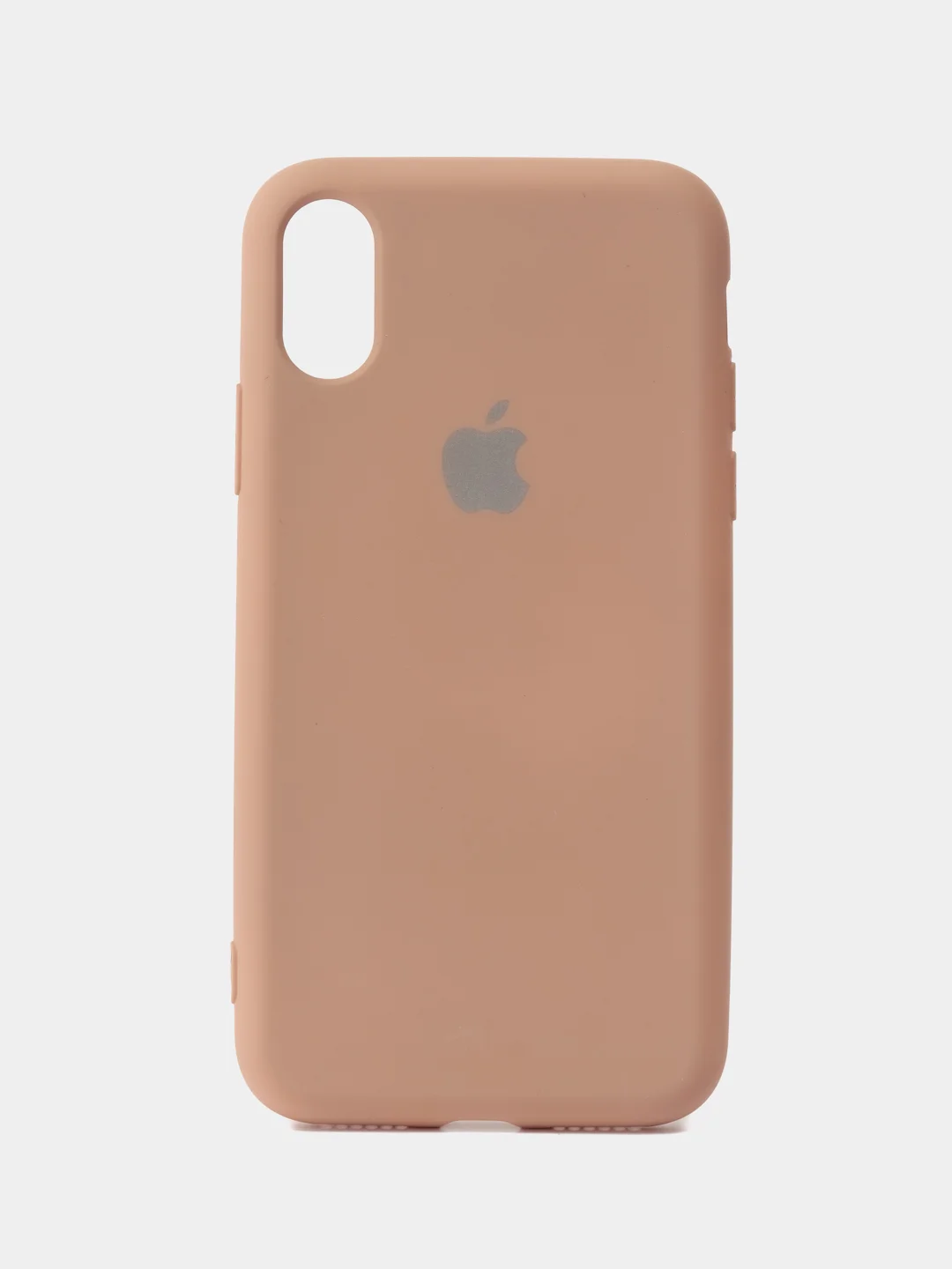 Пудровый чехол силиконовый для iPhone XR Айфон ХР XS MAX  X XS
