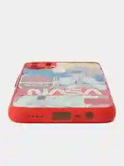 Красный чехол пластиковый для Realme C11 2021, Realme C15 матовый с цветным 3D принтом