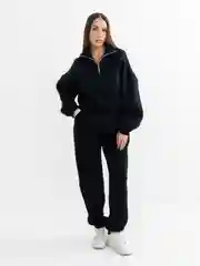 Синий костюм спортивный женский теплый