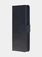 Угольный чехол-книжка для Redmi 14C (4G) / Poco C75 из высококачественной искусственной кожи