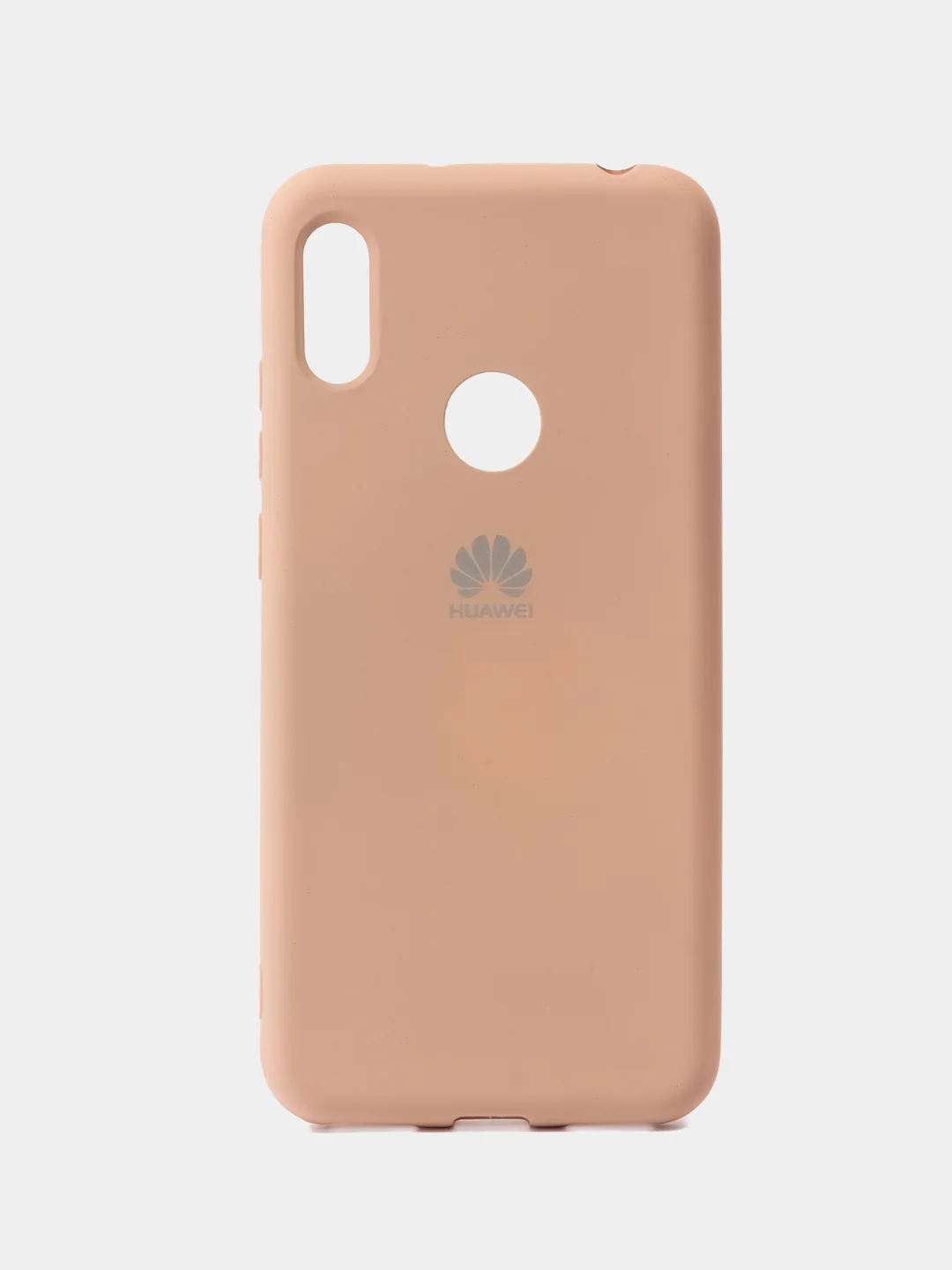 Пудровый защитный силиконовый чехол Silicone Cover Y6 PRIME 2019