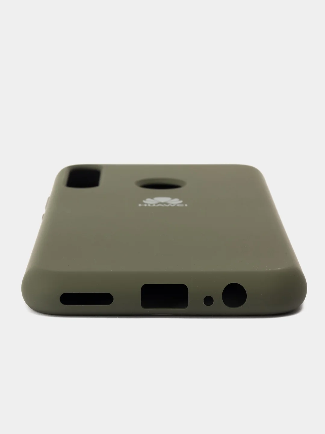 Зелёный хаки чехол Silikone Cover для Huawei Y7P / P40 Lite E