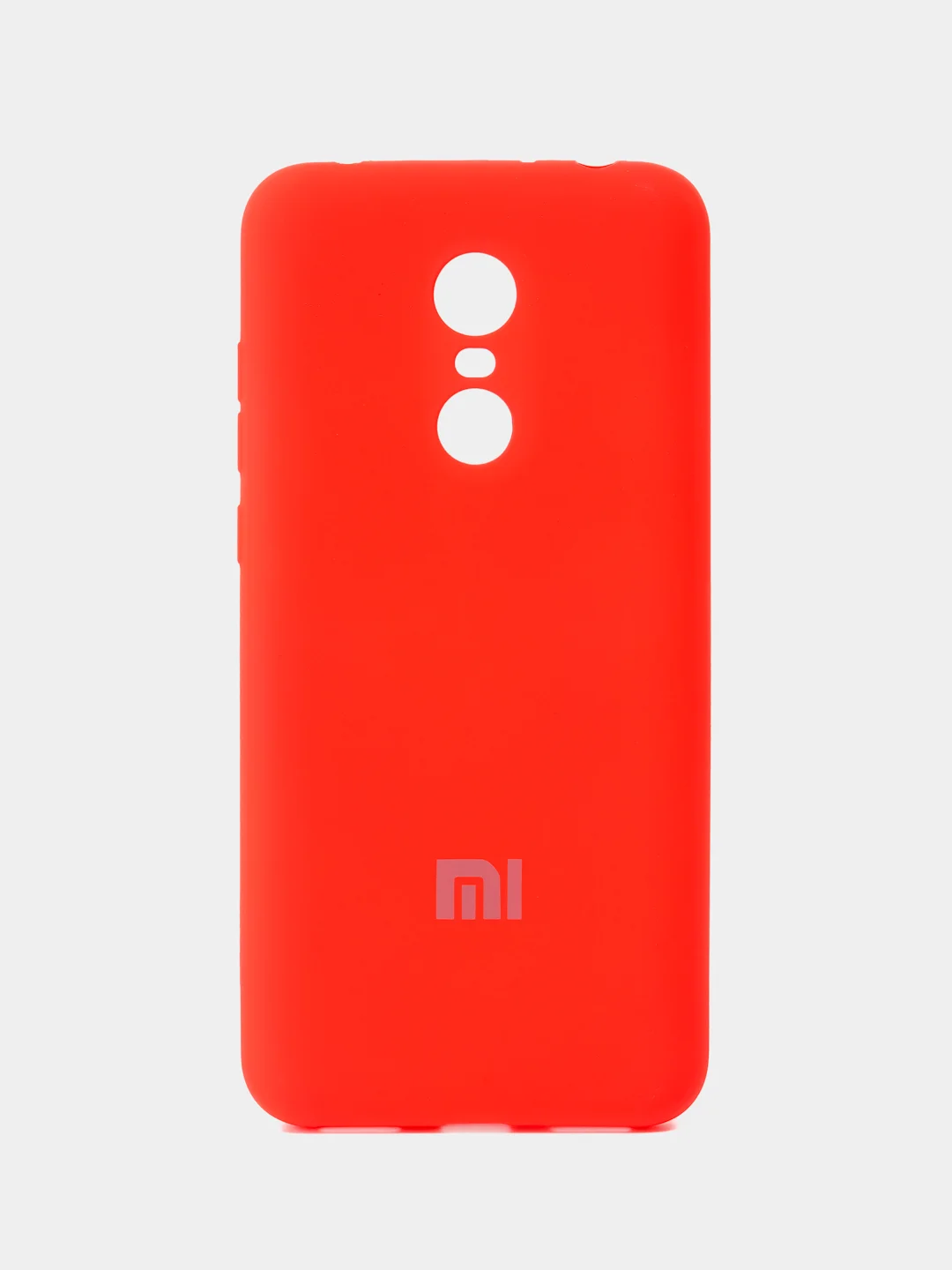 Красный чехол SILICONE COVER для Xiaomi redmi note 5