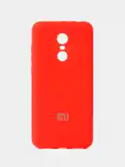 Красный чехол SILICONE COVER для Xiaomi redmi note 5