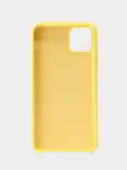 Желтый чехол iPhone 11 Pro Max Silicone case