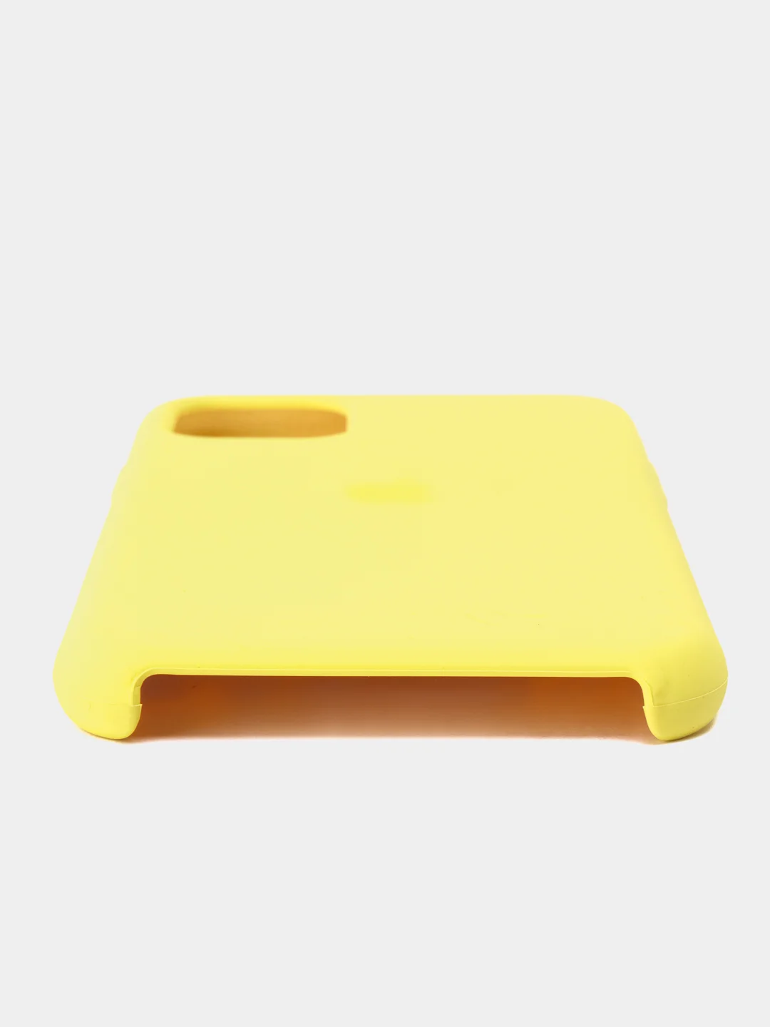 Желтый чехол iPhone 11 Pro Max Silicone case
