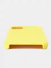 Желтый чехол iPhone 11 Pro Max Silicone case