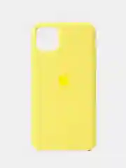 Желтый чехол iPhone 11 Pro Max Silicone case