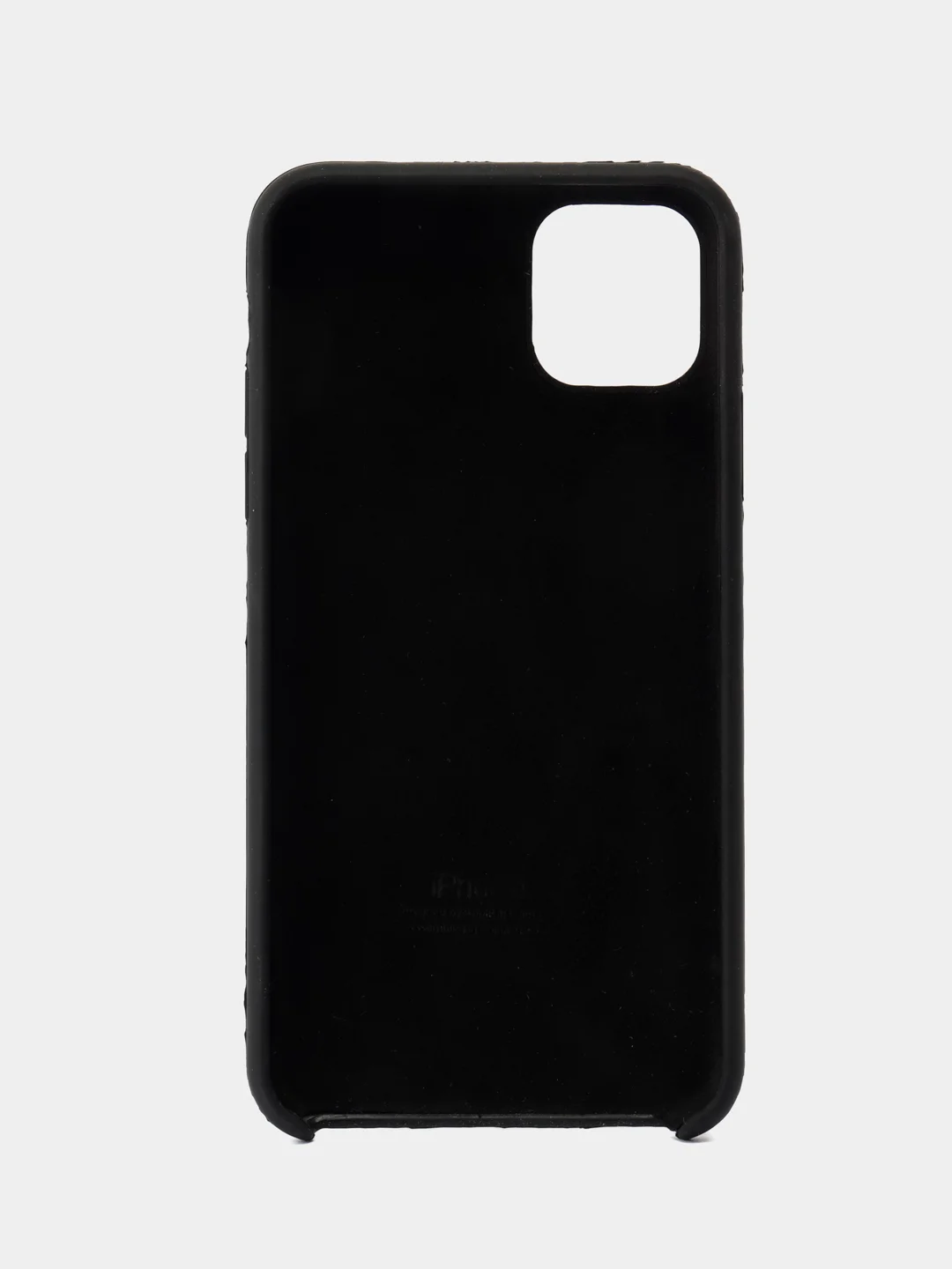Черный чехол iPhone 11 Pro Max Silicone case