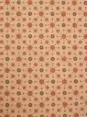 Бордовый новогодняя бумага крафт для подарка, 2 метра, упаковка, упаковочная, ширина 70 см, плотность 70