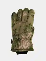 Зеленый перчатки утеплённые тактические, мох