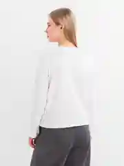 Молочный лонгслив в рубчик женский, легкий, элегантный