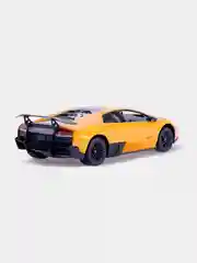 Светло-оранжевый машина радиоуправляемая Lamborghini Murcielago, 1:10, работает от аккумулятора, свет