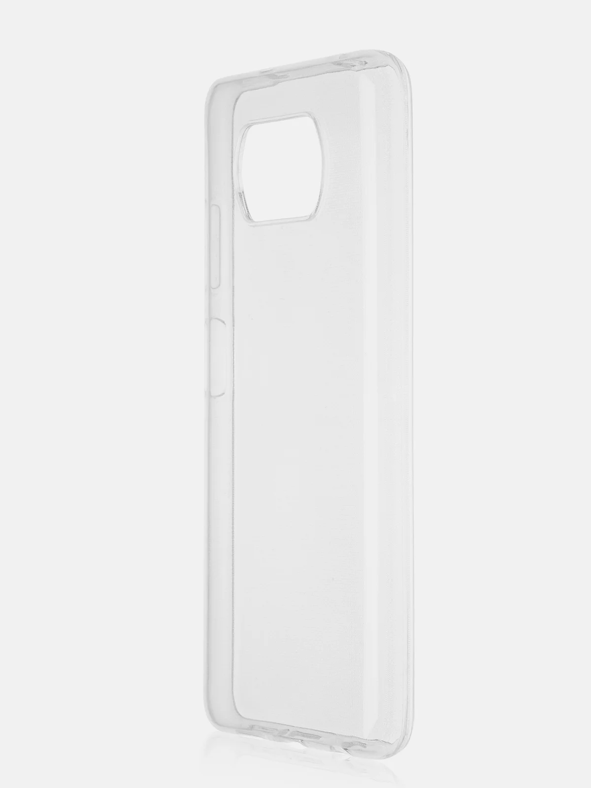 Прозрачный чехол для Xiaomi Poco X3 NFC/X3 Pro силиконовый ROSCO матовый/прозрачный с защитой камер