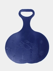 Санки-ледянки с ручкой, пластик, 39,5х32,5см