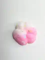 Фуксия сквиш Лапа,Лапка кошачья,Антистресс,Игрушка Мялка Жмялка, Тянучка ярких цветов с блёстками