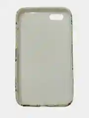 Зеленый чехол силиконовый с принтом для iPhone 6/6s