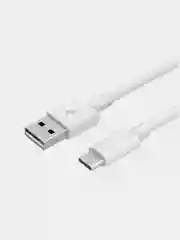 Белый зарядный кабель USB/tupe-c , зарядное устройство андроид, зарядка