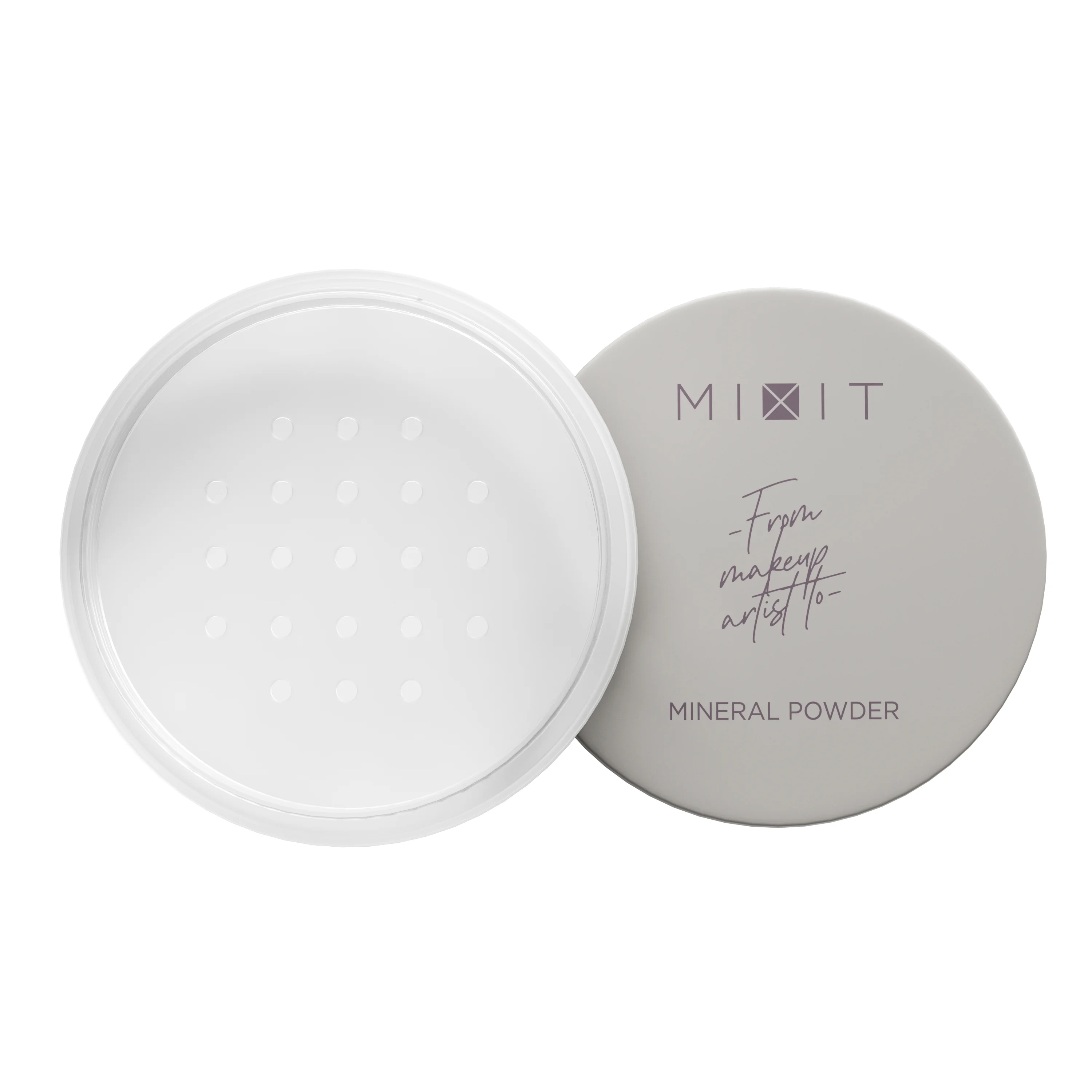 MIXIT Make Up Фиксирующая минеральная пудра для лица