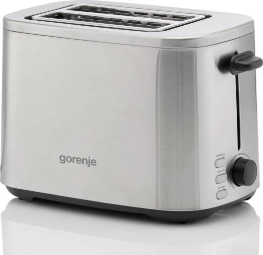 Тостер T800DS 743939 STAINLESS STEEL GORENJE