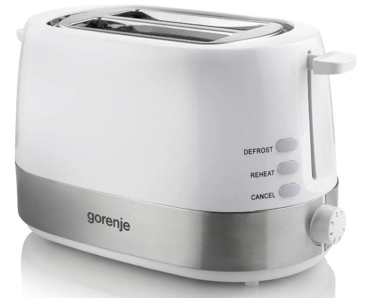Тостер T850WE 685813 WHITE GORENJE