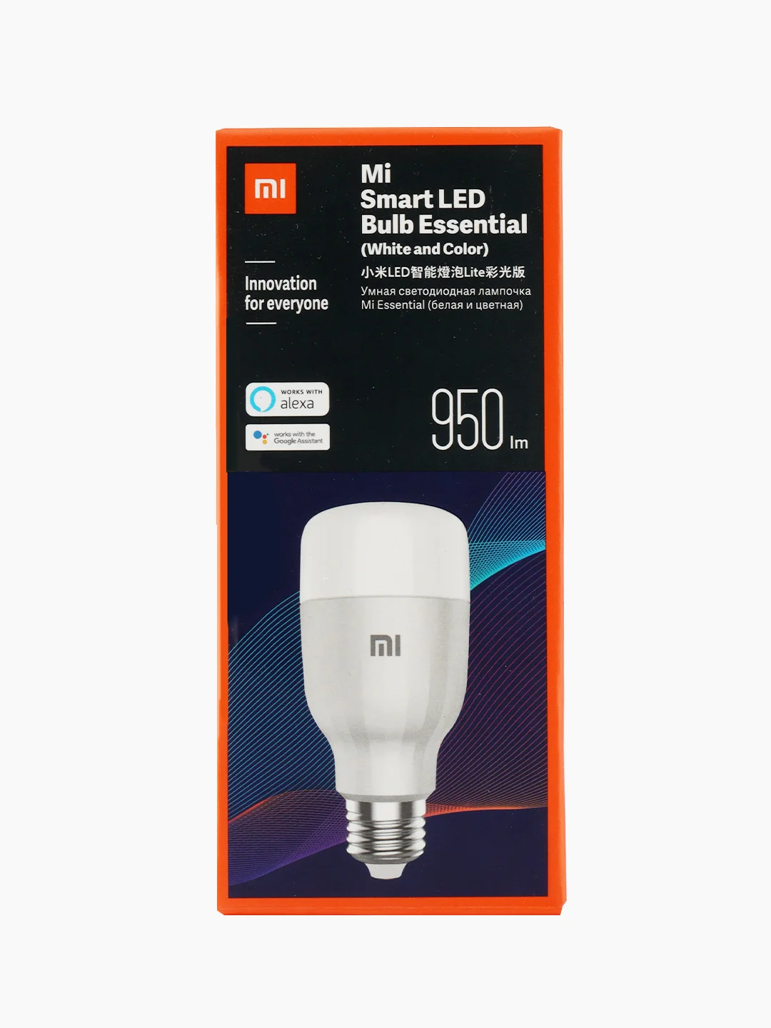 Умная светодиоидная лампа с регулировкой света Xiaomi Mi E27 9W MJDPL01YL, EU
