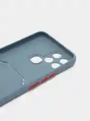 Светло-синий чехол для Infinix Smart 6 (Инфиникс Смарт 6), силиконовый