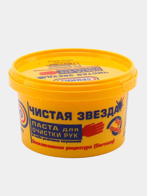 Чистящая паста для рук Чистая звезда, 881095, 650 мл набор 12 шт, очиститель универсальный