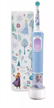 Электрическая зубная щетка VITALITY D103 FROZEN II + CASE ORAL-B
