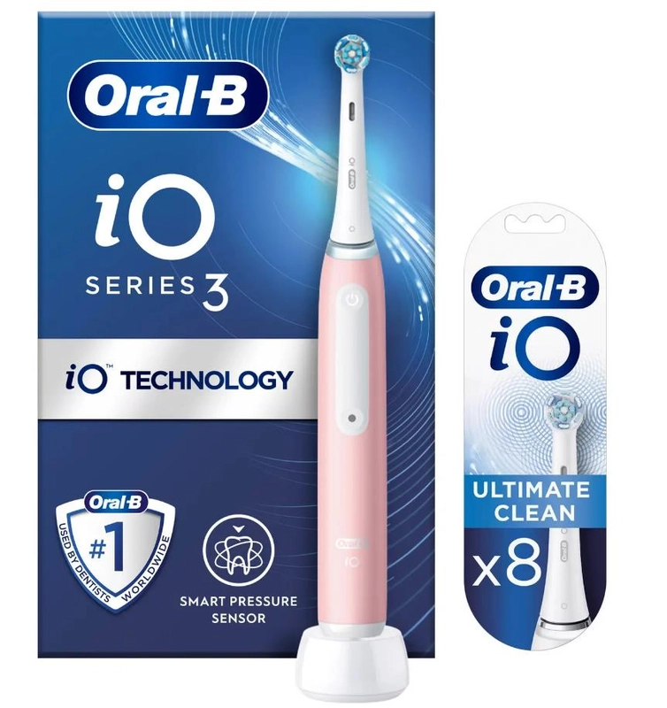 Электрическая зубная щетка IO3 BRUSH PINK ORAL-B