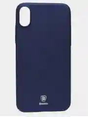 Темно-синий чехол Baseus для iPhone x